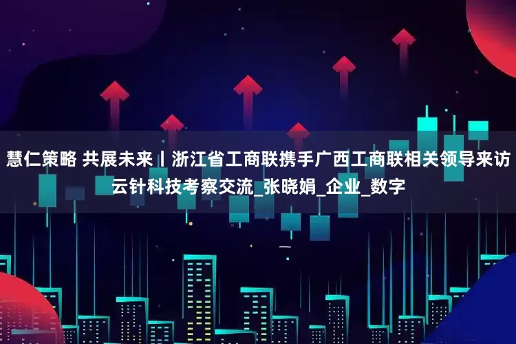 慧仁策略 共展未来丨浙江省工商联携手广西工商联相关领导来访云针科技考察交流_张晓娟_企业_数字